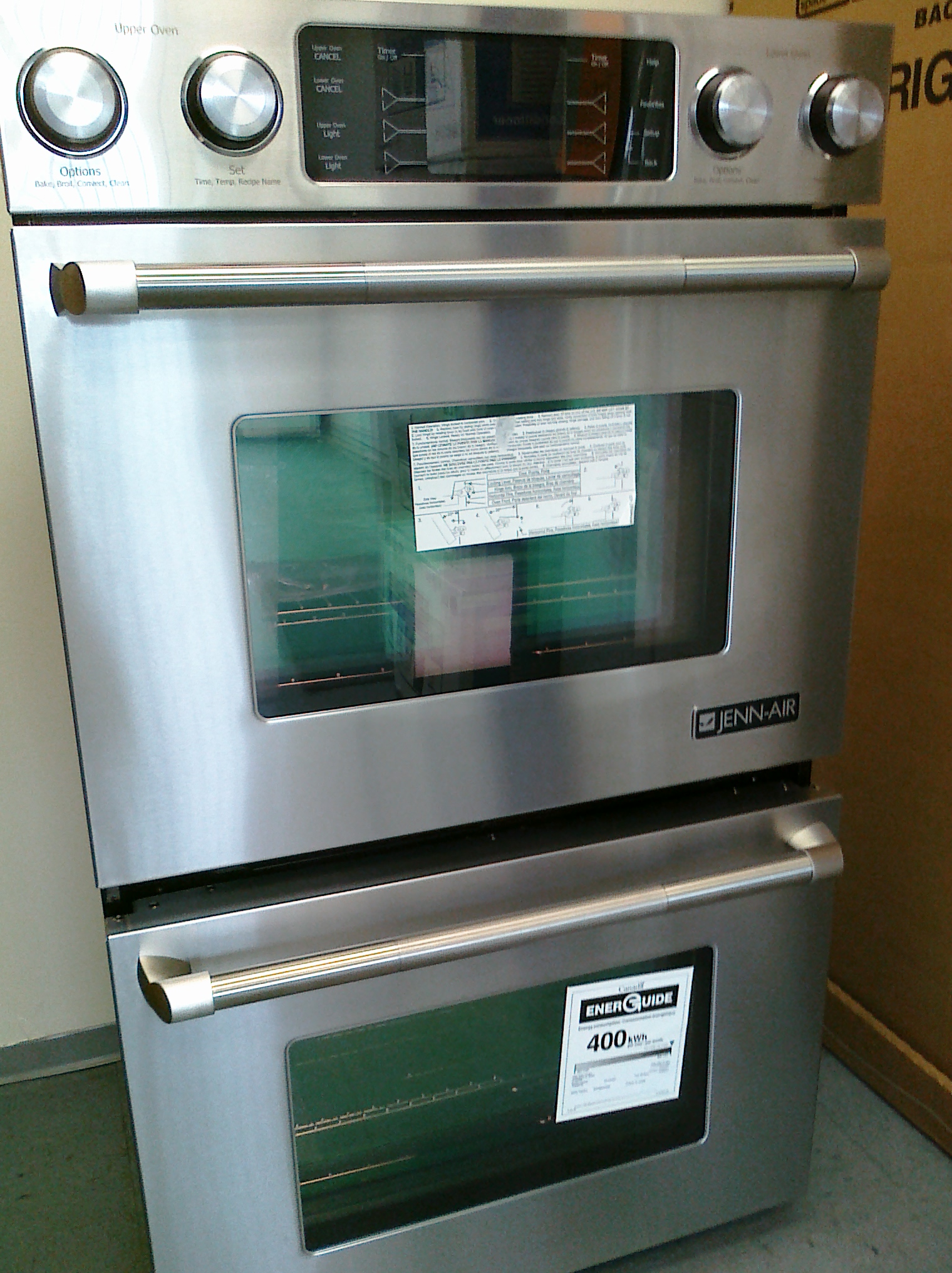 (10) Jenn Air JJW9830DDP 30″ Double Convection Pro-Style Electric Oven