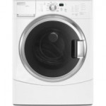 (9) Maytag MHWZ600TW EpicZ Front-Load Washer, White with Chrome