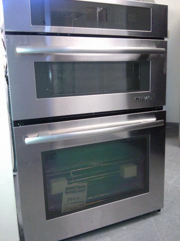 (9) Jenn Air JMW2430WS 30″ Built-In Oven/Mircrowave Combination with Convection, Stainless Steel