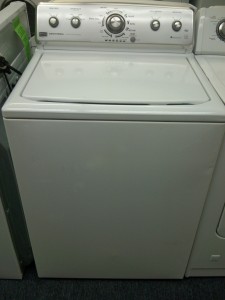 (9) Maytag MVWC400XW Centennial Commercial Technology Washer, White